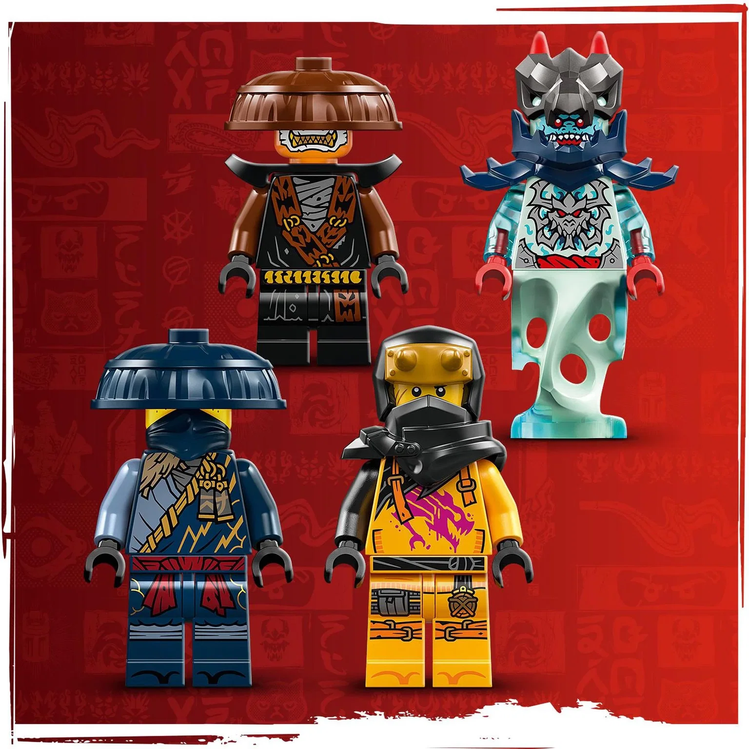 Konstruktorius LEGO® Ninjago Rogue's Mech Dragon Rider, 71843