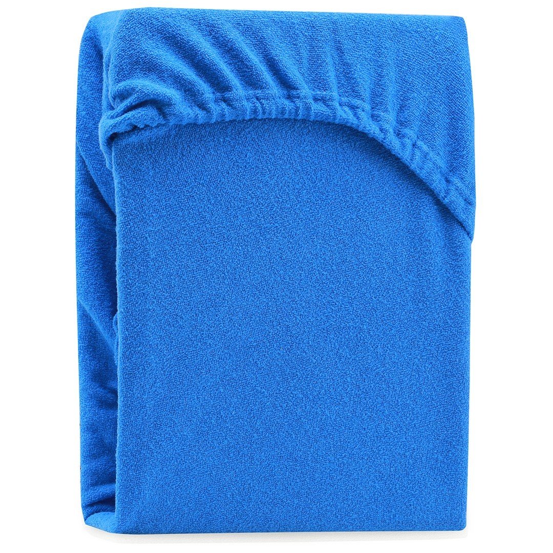 Frotinė paklodė su guma Ameliahome RUBY Blue, 180x200 cm - 6