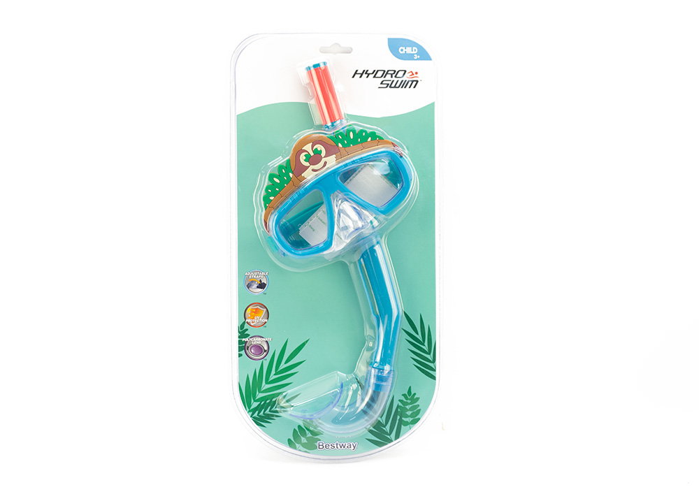 Nardymo kaukė Hydro-Swim Lil Animal Snorkel Mask-0