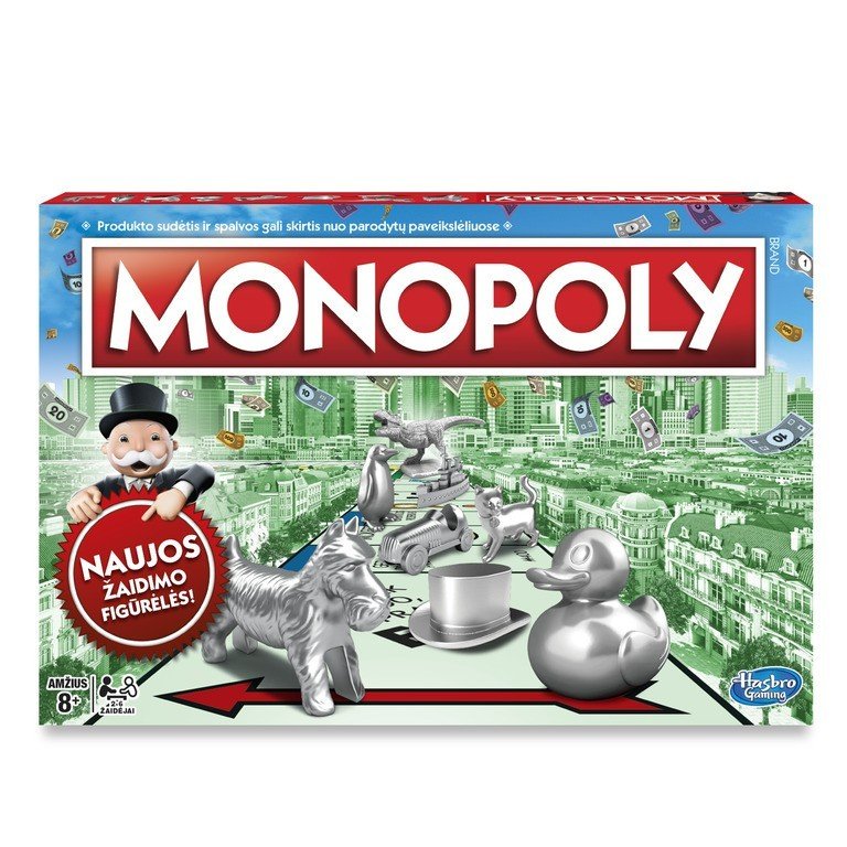 Žaidimas MONOPOLY Monopolis: lietuvių kalba