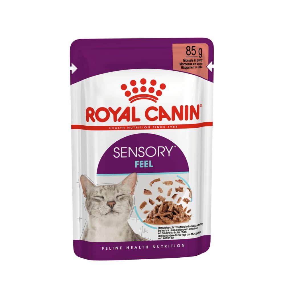 Konservuotas kačių ėdalas ROYAL CANIN Feel Gravy, su vištiena padaže, 85 g-0