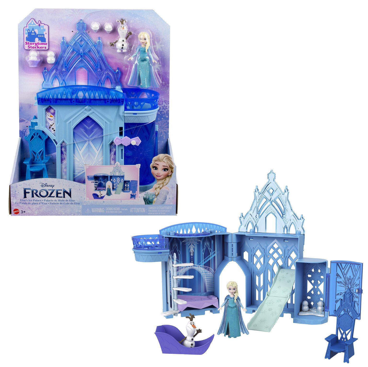 Mažesnio dydžio Disney Frozen Elza ir ledo rūmai