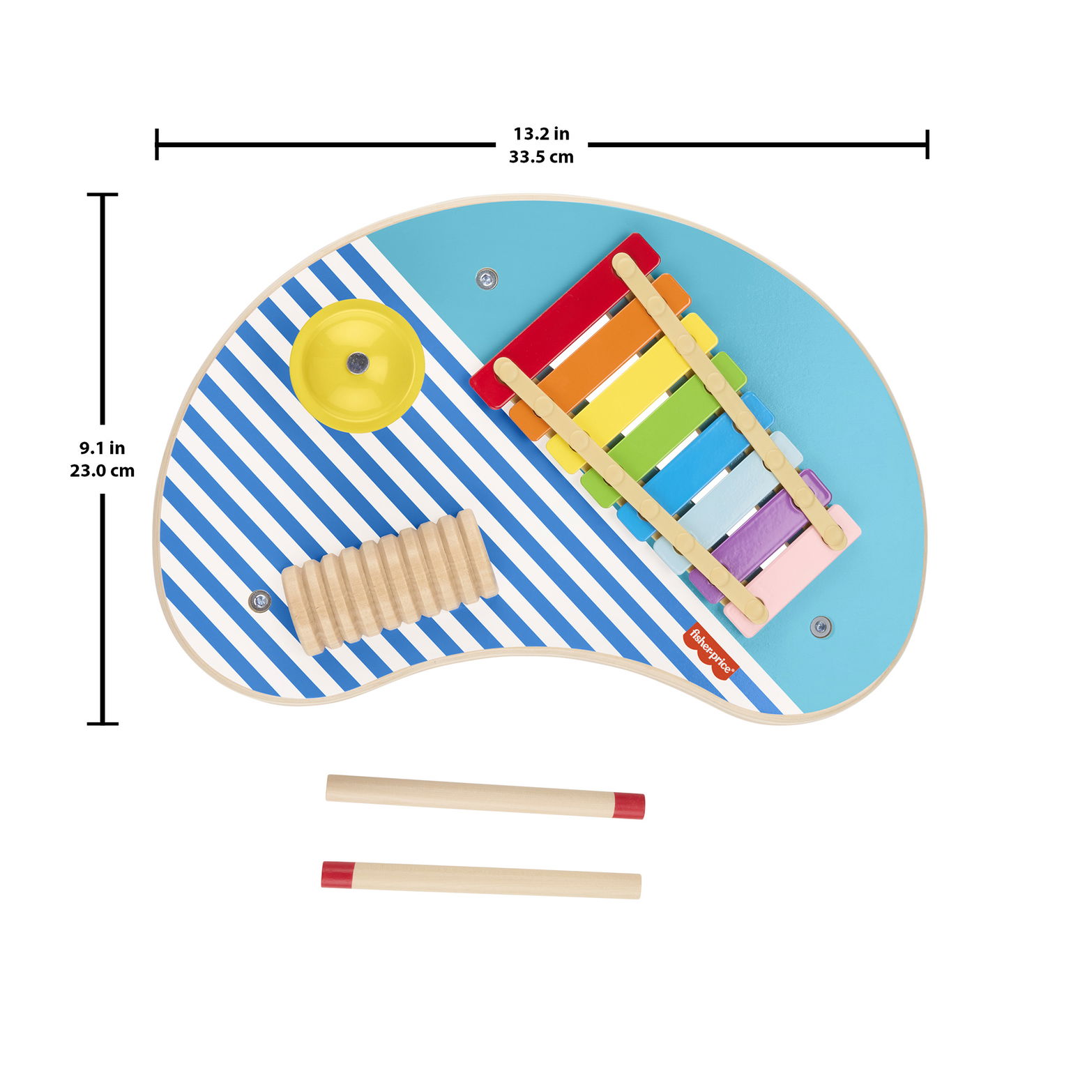 Fisher Price medinis muzikinis stalas - 3