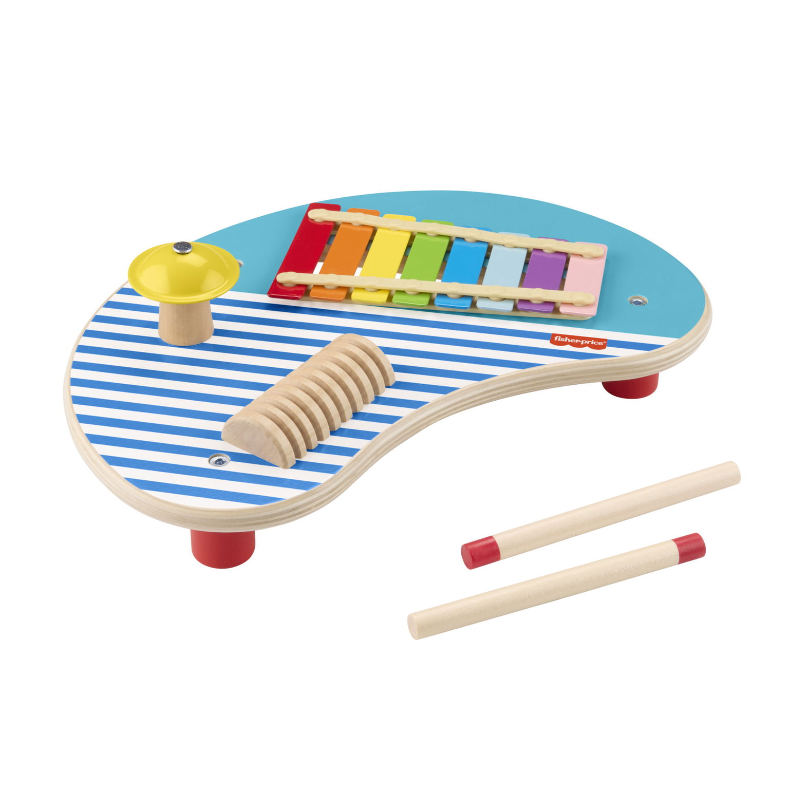 Fisher Price medinis muzikinis stalas - 1