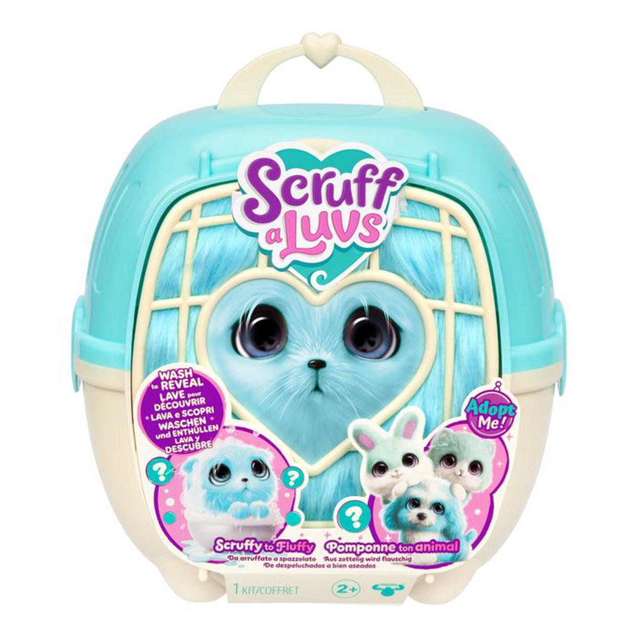 Pliušinis žaislas SCRUFF-A-LUVS, žalios spalvos, 19 cm, įvairių dizainų-0