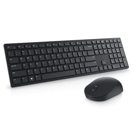 Klaviatūros ir pelės komplektas Dell KM5221W, EN/LT, juoda - 3