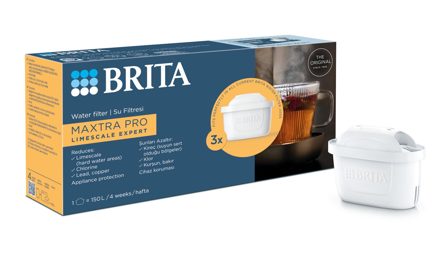 Vandens filtras BRITA MXpro LIMESCALE EXPERT, 3 vnt.-0