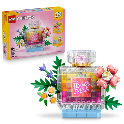 Konstruktorius LEGO Creator Floral Decor Perfume Bottle - 2