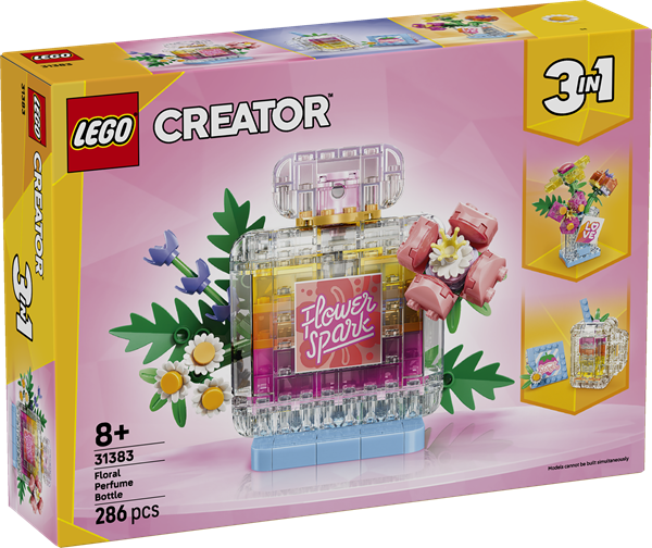 Konstruktorius LEGO Creator Floral Decor Perfume Bottle - 1