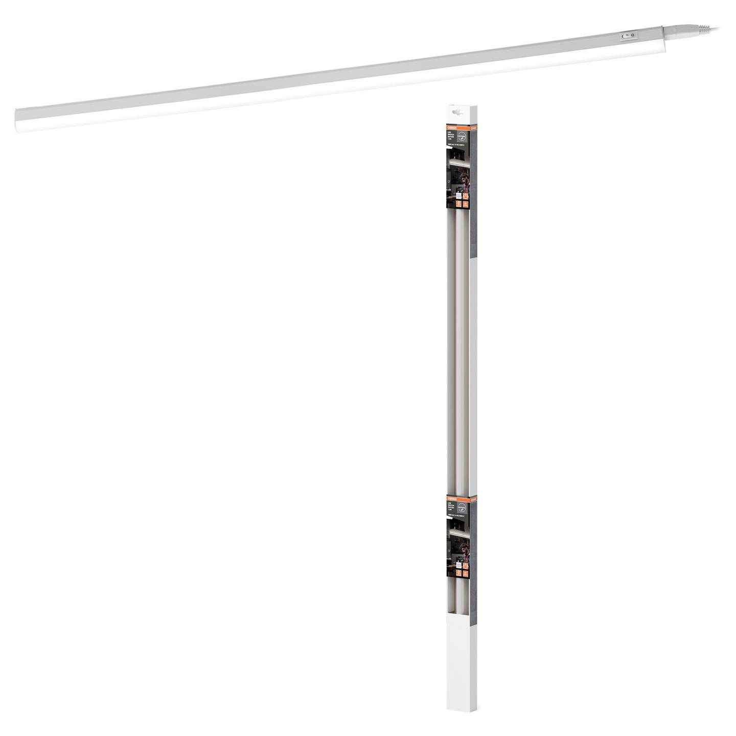 Visuomeninis LED šviestuvas OSRAM SWITCH BATTEN, 14W, 4000K, 1600lm, su jungikliu, 120 cm-1