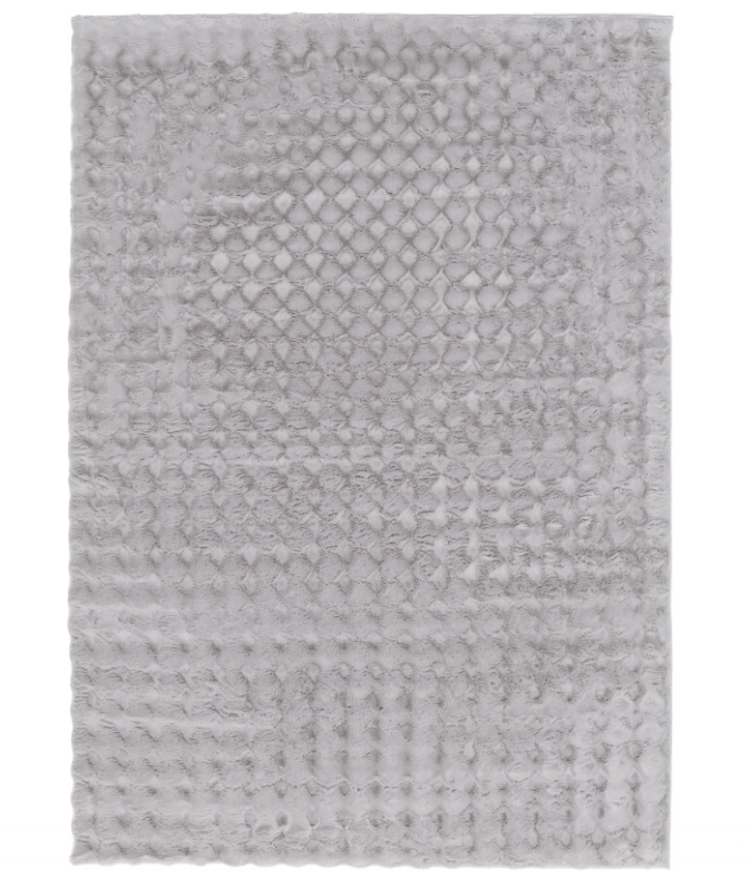 Kilimas LOP3D, pilkos sp., 120 x 170 cm, 100 % poliesteris