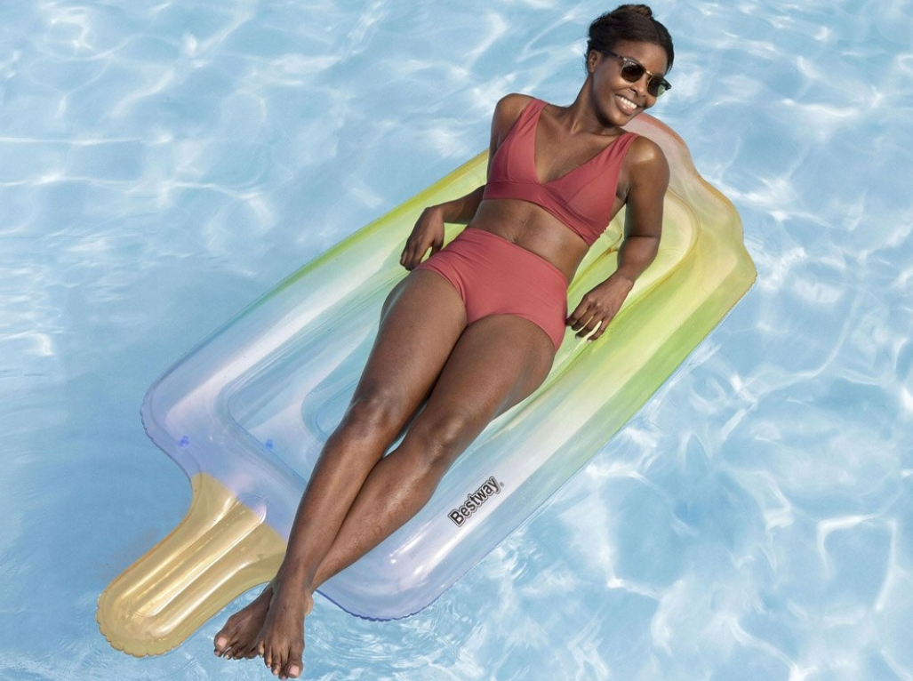 Pripučiamas plaukimo plaustas BESTWAY Dreamsicle, 185 cm x 89 cm-1