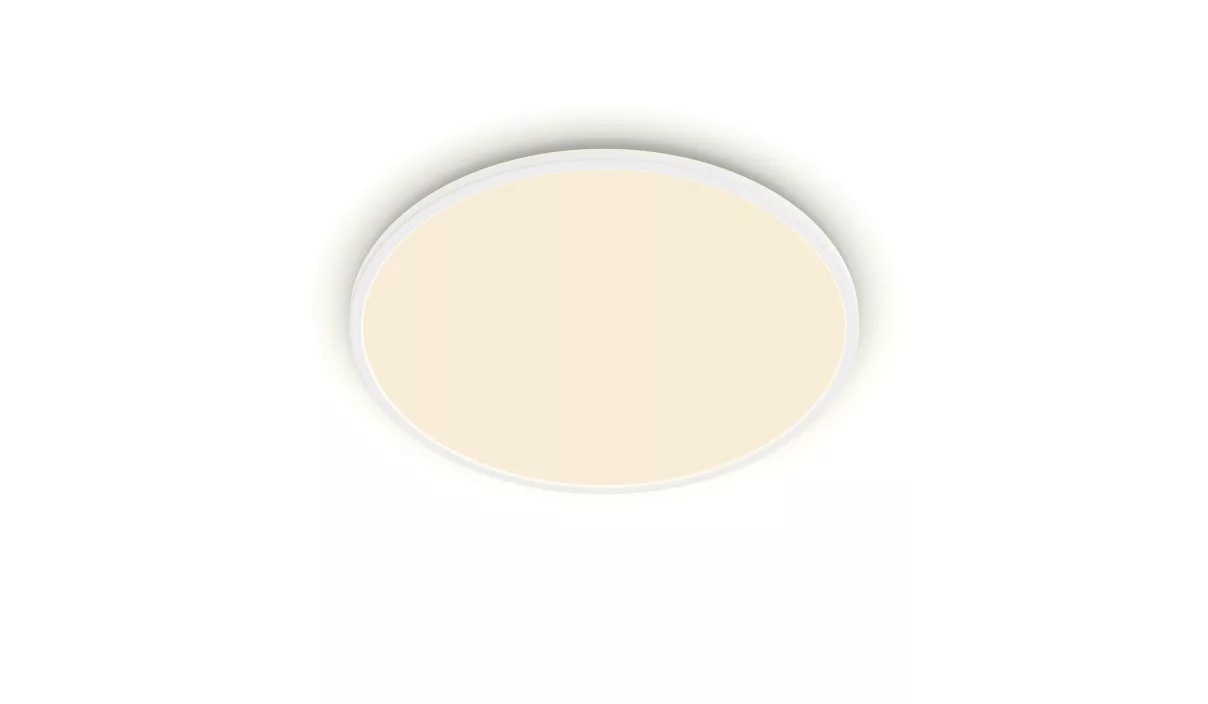 LED šviestuvas PHILIPS SUPERSLIM, 36 W, 2700 K, 3200 lm, dimeriuojamas baltos sp Ø55x2,8cm-0
