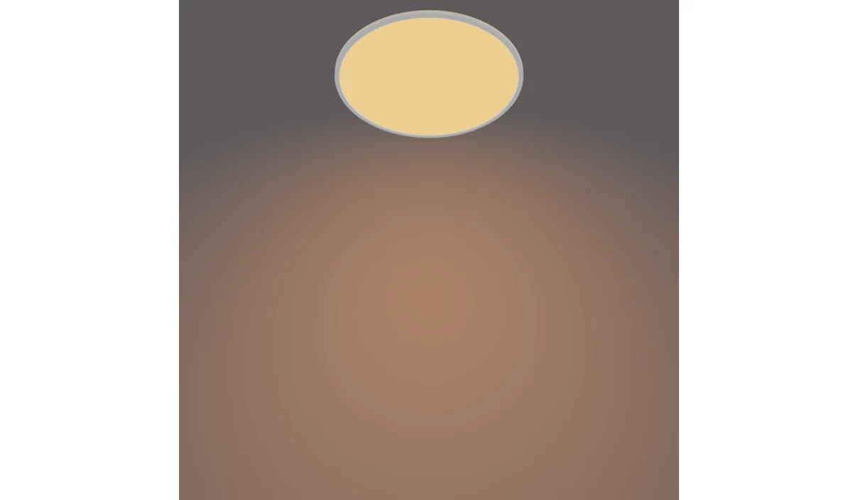 LED šviestuvas PHILIPS SUPERSLIM, 36 W, 2700 K, 3200 lm, dimeriuojamas baltos sp Ø55x2,8cm-1