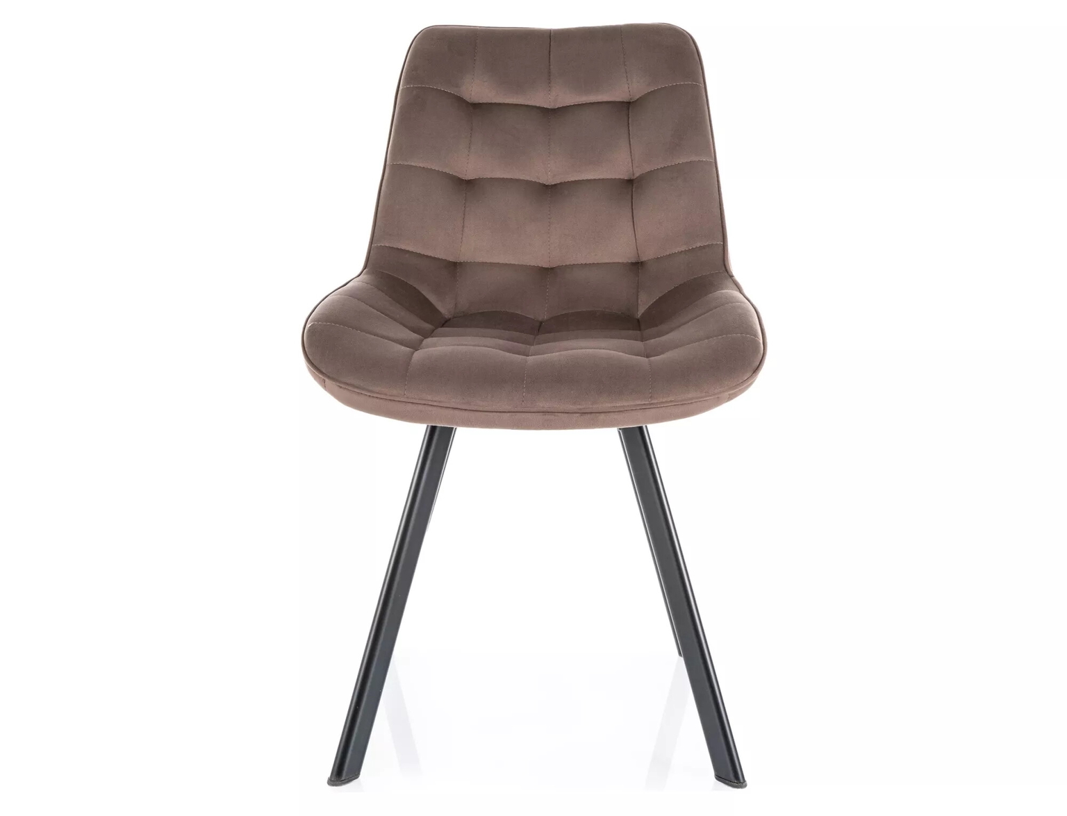 Kėdė Monti Velvet, ruda - 4