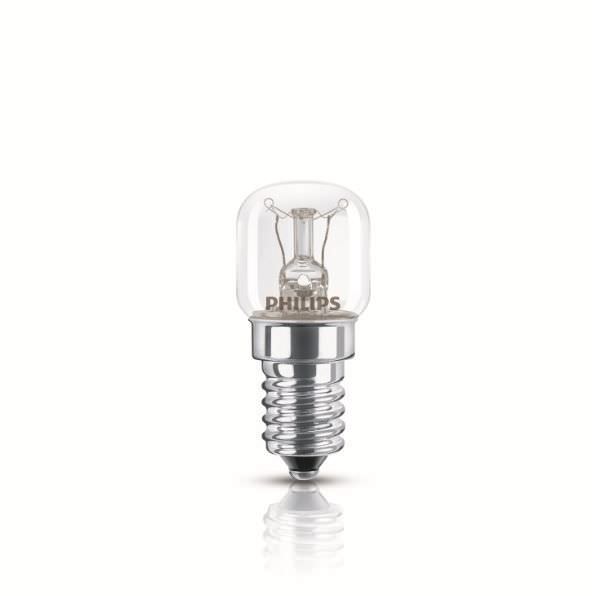 Kaitrinė orkaitės lemputė PHILIPS, 15 W, E14, 230-240 V-0