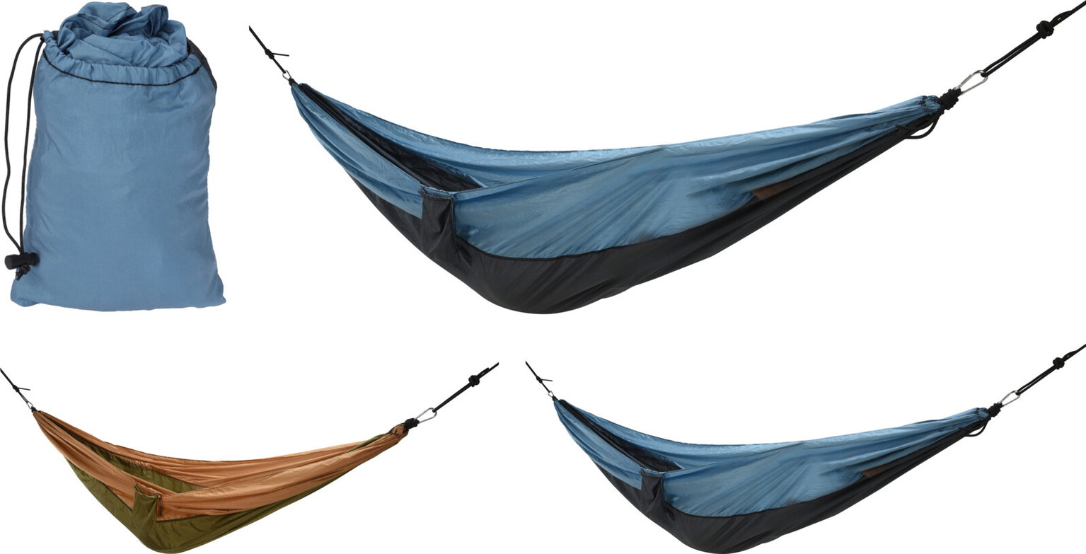 Hamakas, 270 × 140 cm, nailoninis, įvairių sp.-0