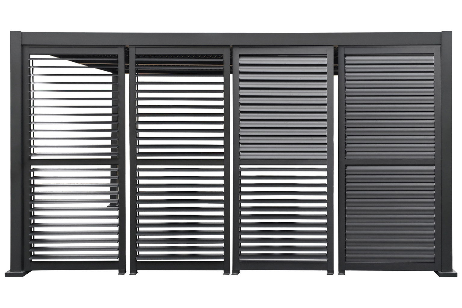 Žaliuzių panelė pavėsinei Pergola Bermeo - 4