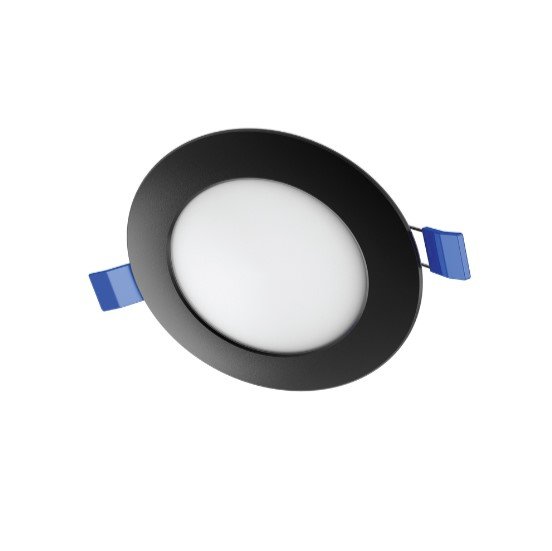Įleidžiama LED panelė SPECTOR LIGHT, 24 W, 4000 K, 2500 lm, apvali f., juodos sp., Ø22,5 x h2,4 cm - 1