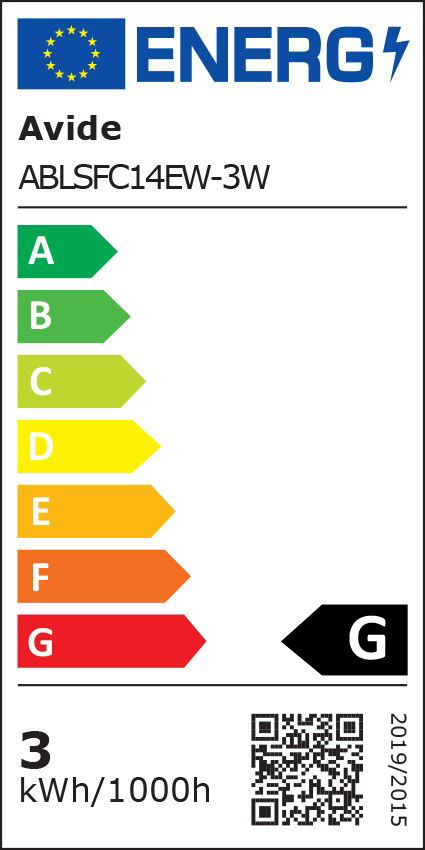 Dekoratyvinė LED lemputė AVIDE SOFT FILAMENT, E14 žvakė, 3W (=19W), 2700K, 180 lm - 4