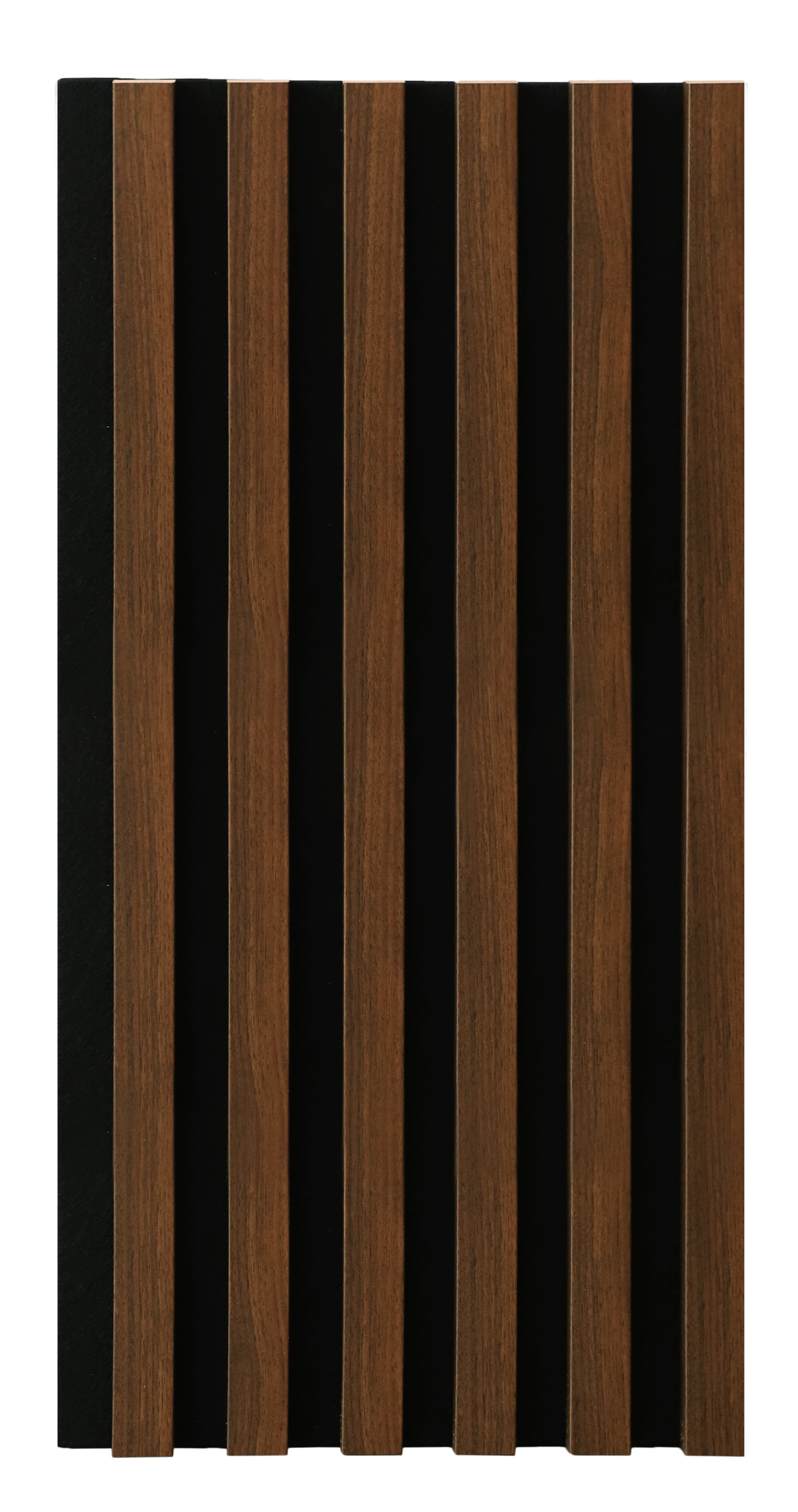 Akustinė dailylentė 6L, tamsiai rudos spalvos, 270 x 30 cm-0