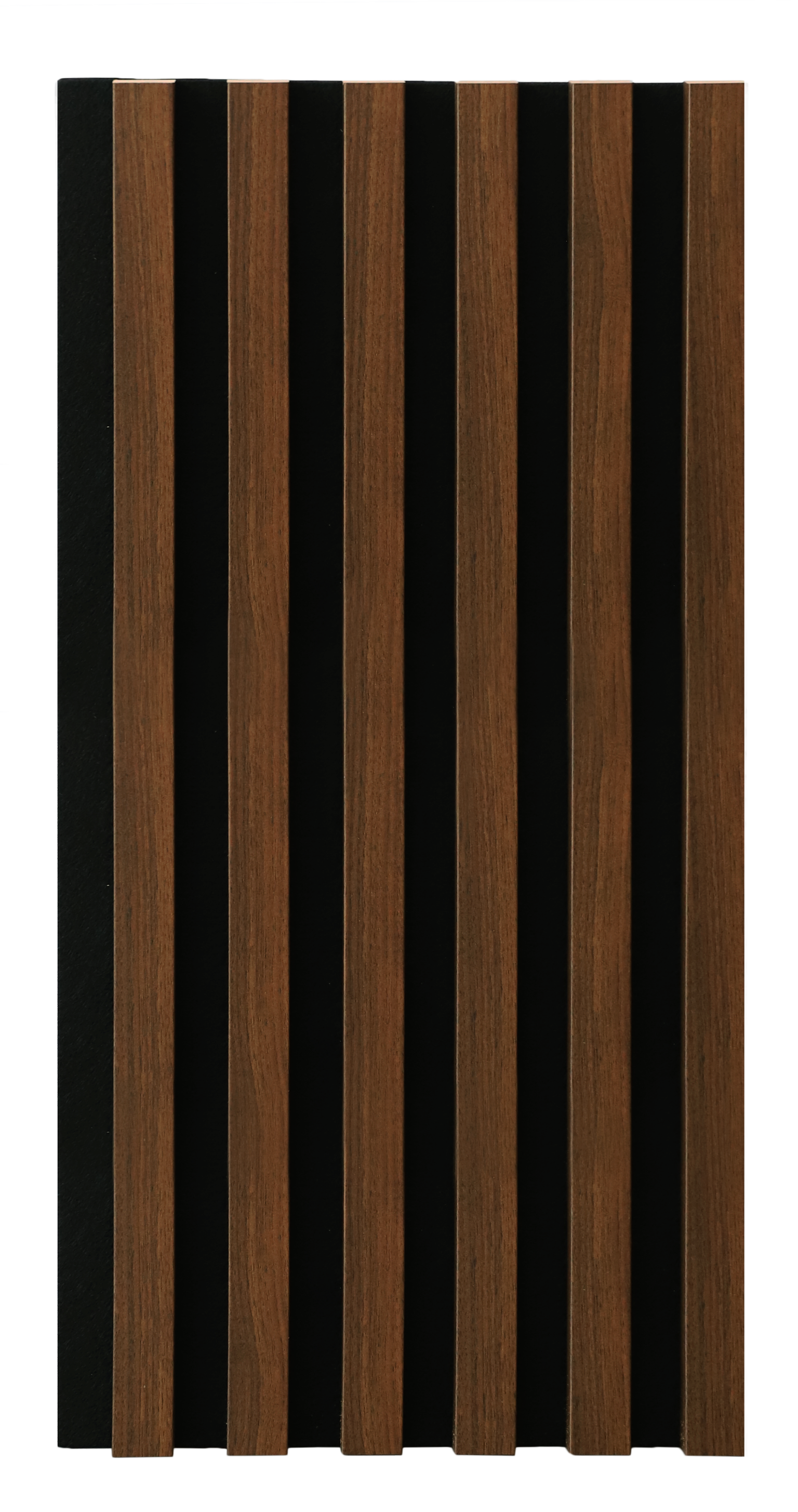 Akustinė dailylentė 6L, tamsiai rudos spalvos, 270 x 30 cm-0
