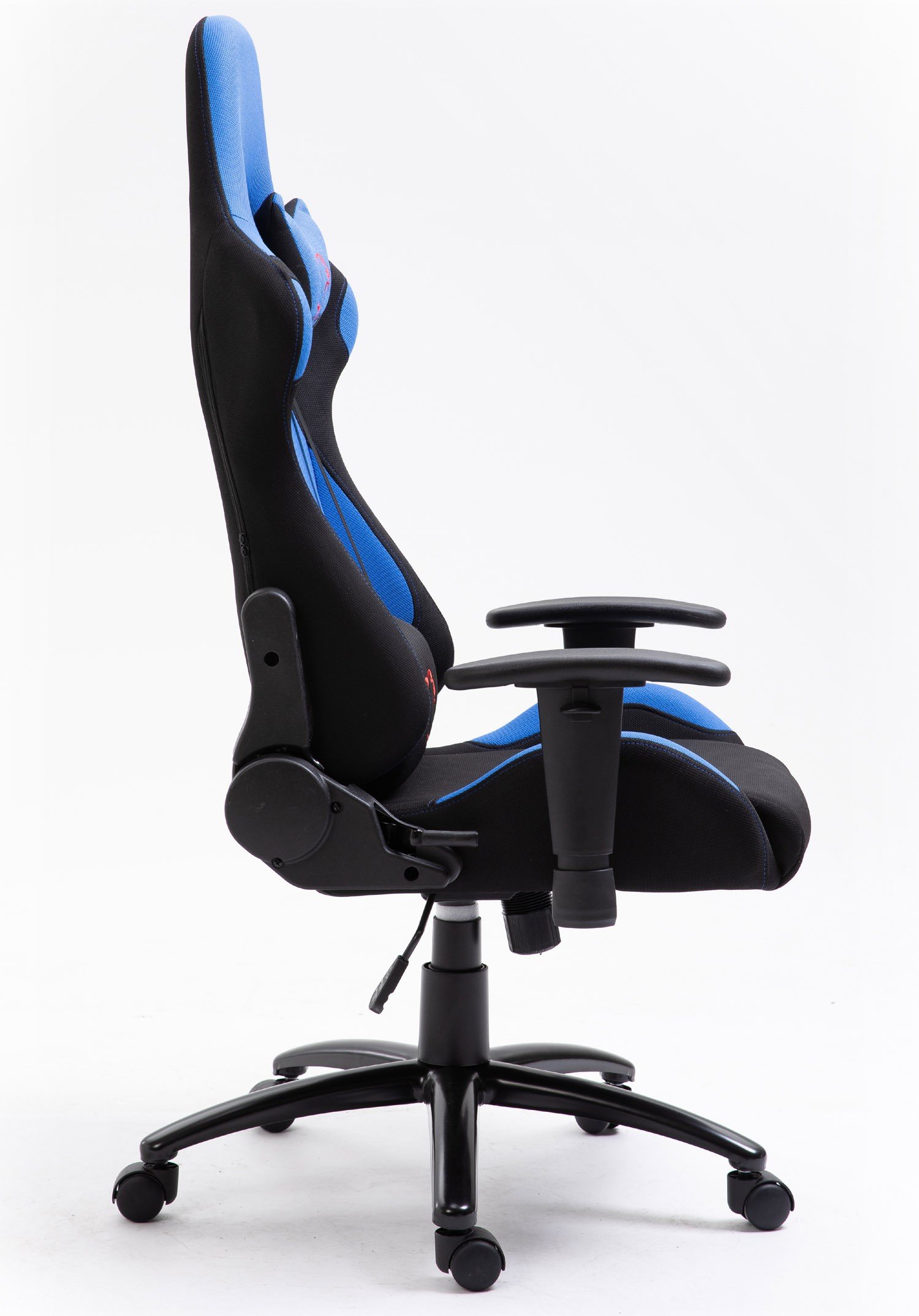 Žaidimų kėdė F4G FG38/F, juoda / mėlyna - 5