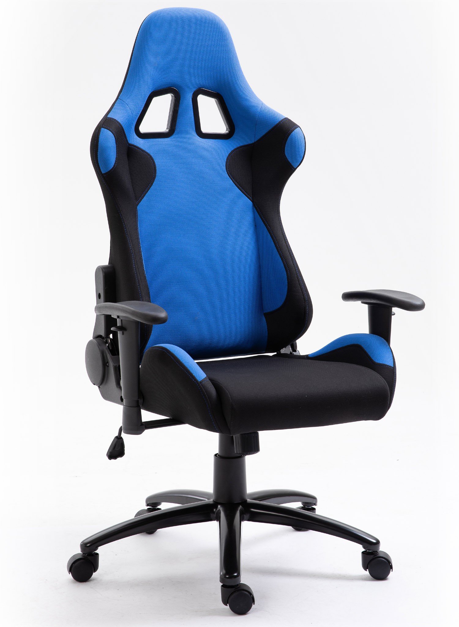 Žaidimų kėdė F4G FG38/F, juoda / mėlyna - 8