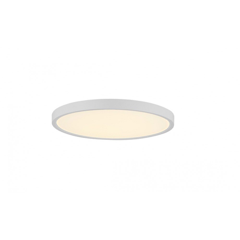 Lubinis LED šviestuvas SPECTOR LIGHT 48W 3000K-6500K CCT 5700lm Ø40x3cm baltos sp su pultu-0