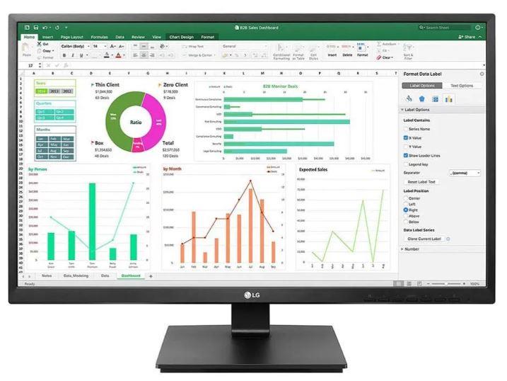 Monitorius LG 27BN55UP-B, 27", 5 ms - 1