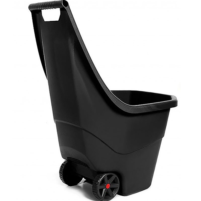Plastikinis karutis LOAD & GO, juodos sp., 55 l-1