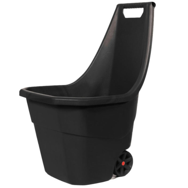 Plastikinis karutis LOAD & GO, juodos sp., 55 l-0