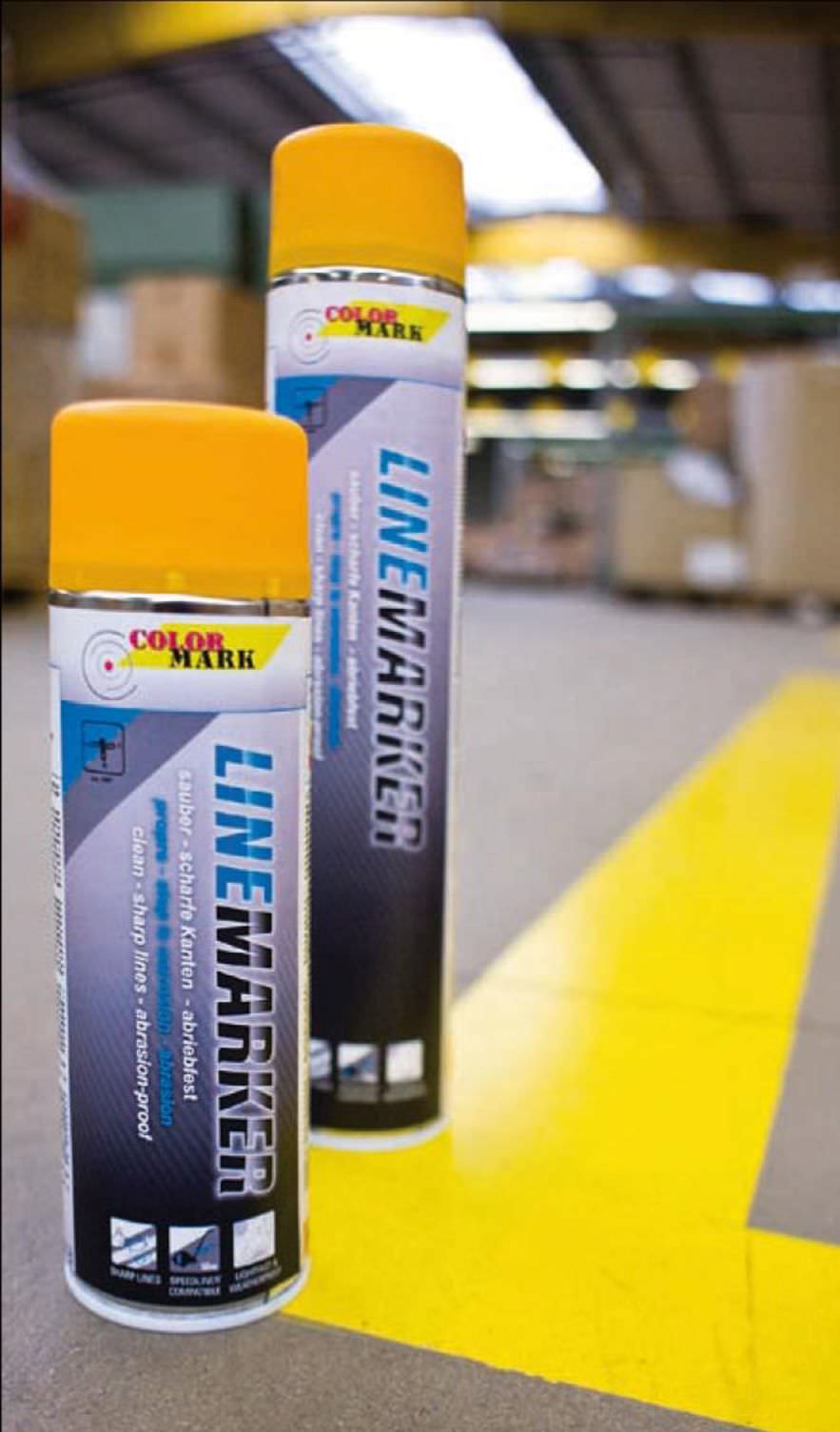 Purškiami markiravimo dažai COLORMARK LINEMARKER, baltos sp., 500 ml-1