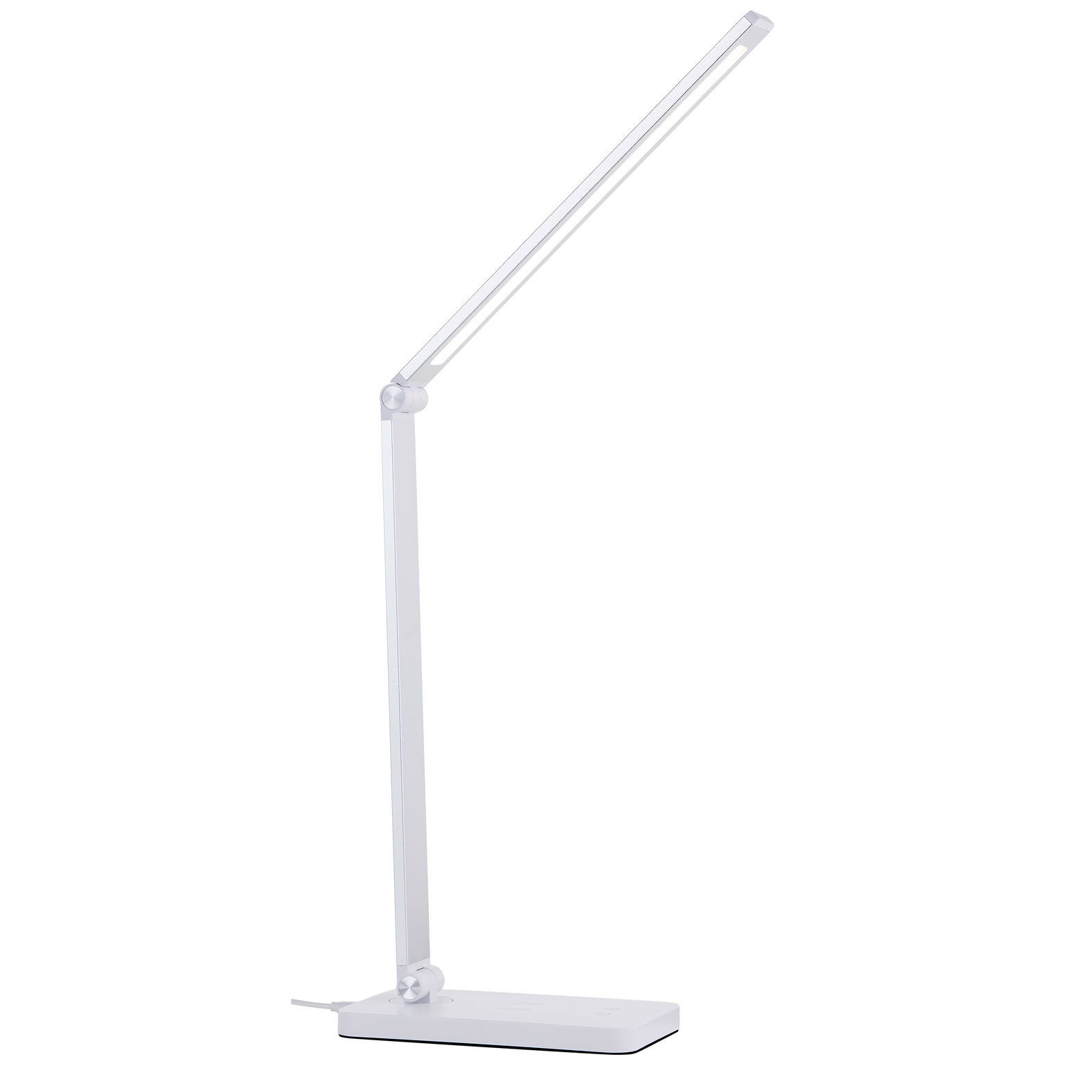 Stalinis LED šviestuvas BRILLIANT FLORENCE TL, 6W, 3000K,CCT,600lm,DIM,USB, Qi, baltos sp.-1