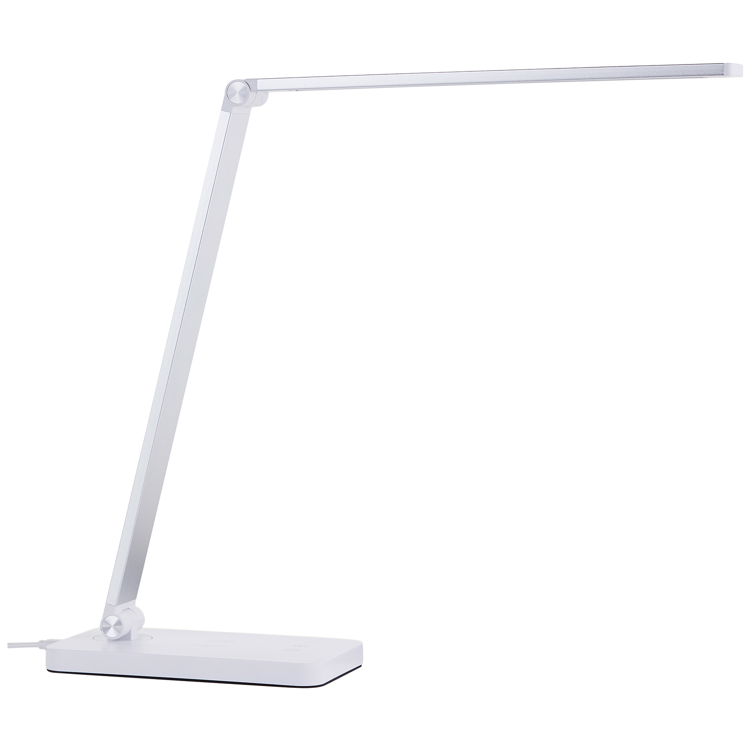 Stalinis LED šviestuvas BRILLIANT FLORENCE TL, 6W, 3000K,CCT,600lm,DIM,USB, Qi, baltos sp.-0
