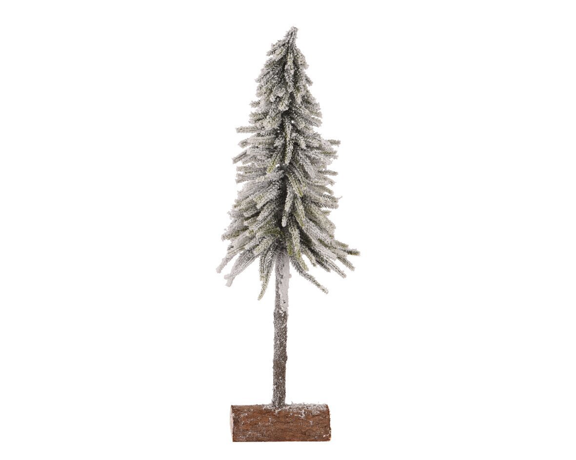 Dirbtinė eglutė EVERLANDS Grandis Mini Tree Snowy, žalios/ baltos sp., 18 x 50 cm