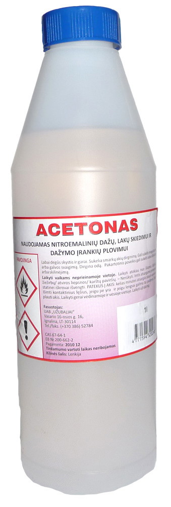 Acetonas, 1 l-0