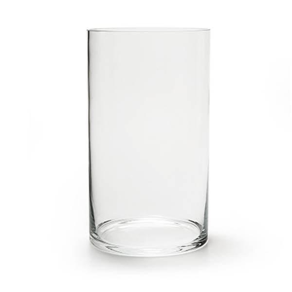 Stiklinė vaza TOUR, cilindro formos, 20 x 35 cm