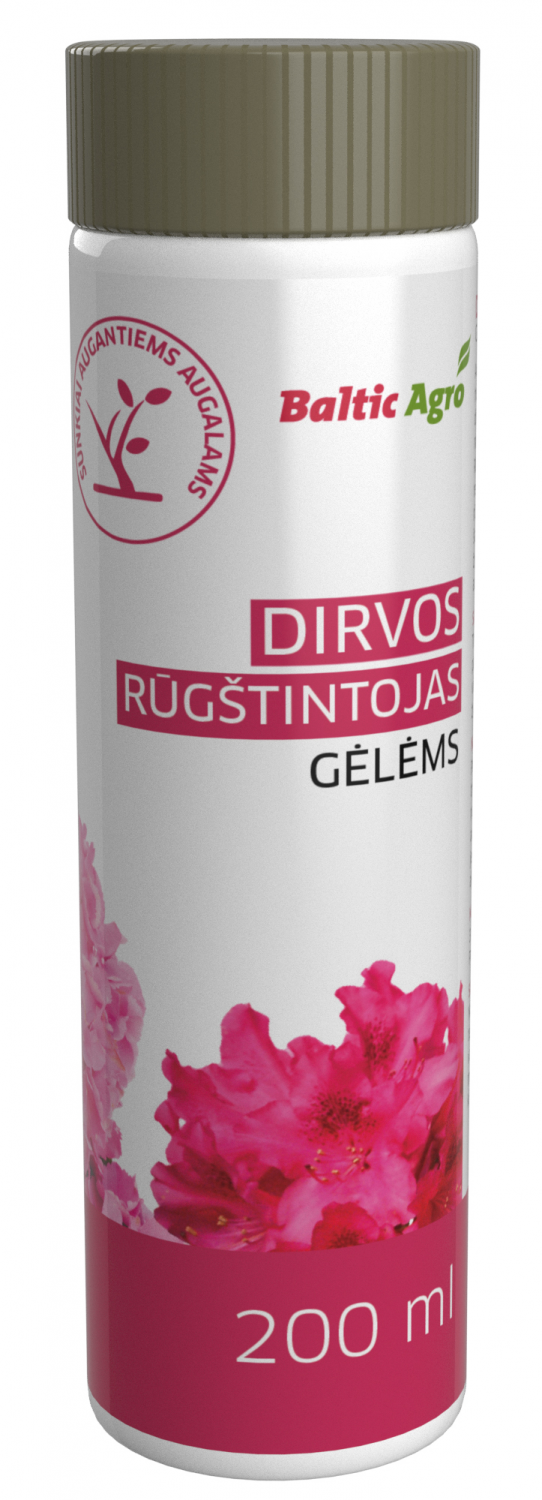 Dirvos rūgštintojas rūgščiamėgėms gėlėms, 200 ml
