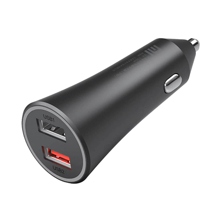 Automobilinis įkroviklis Xiaomi, USB 3.0, juoda, 37 W-0
