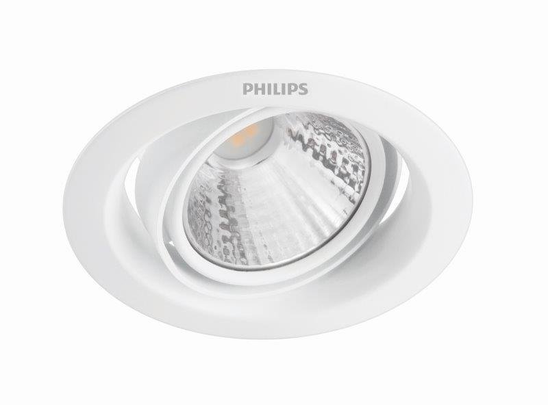 Įleidžiamas LED šviestuvas PHILIPS POMERON SCENE SWITCH, 3 W, 2700 K, 200 lm, dimeriuojamas Ø9 cm - 2