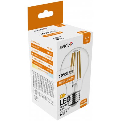 LED lemputė AVIDE, E27, A60 , 8,5W (=75W), 4000K, 220-240V, 1055 lm, 330°
