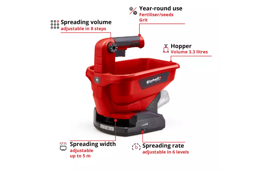 Akumuliatorinis barstytuvas EINHELL GE-US 18 Li-Solo, 18 V, 3,3 l, be akumuliatoriaus-1