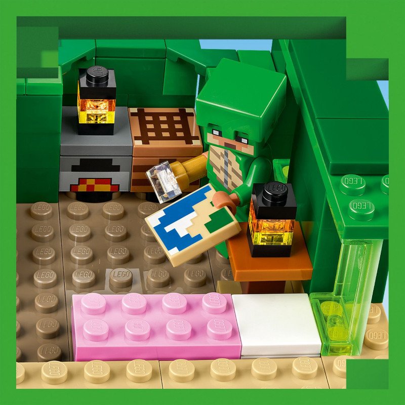 Konstruktorius LEGO Minecraft The Turtle Beach House 21254 - 4