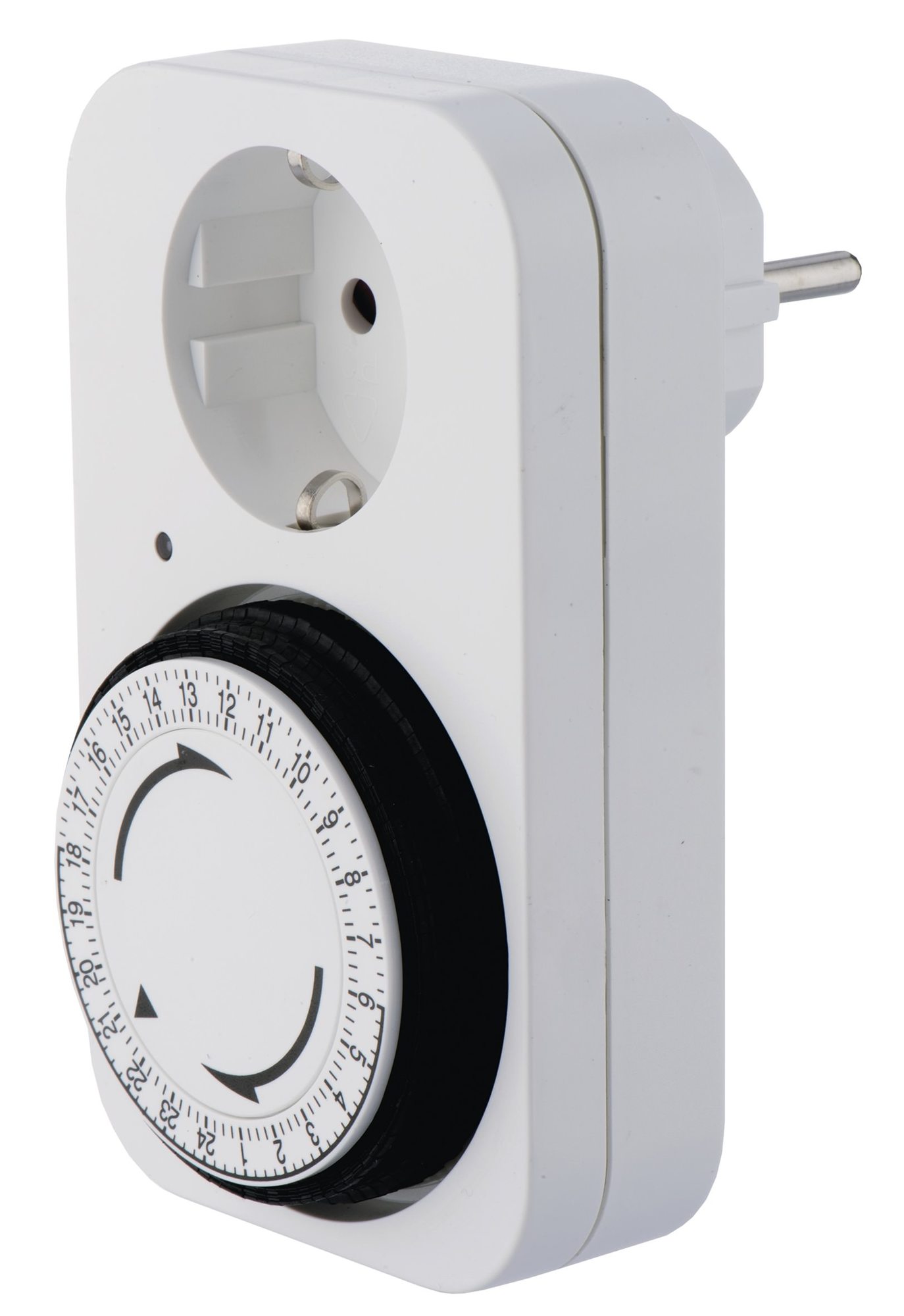 Mechaninis laikmatis EMOS, 230 V, 16A, IP20, baltos sp.-0