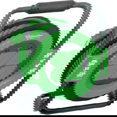 Ilgiklis ritėje Schneider, 4 lizdai, 25 m, 3x1,5 mm², IP44; IMT33147-0