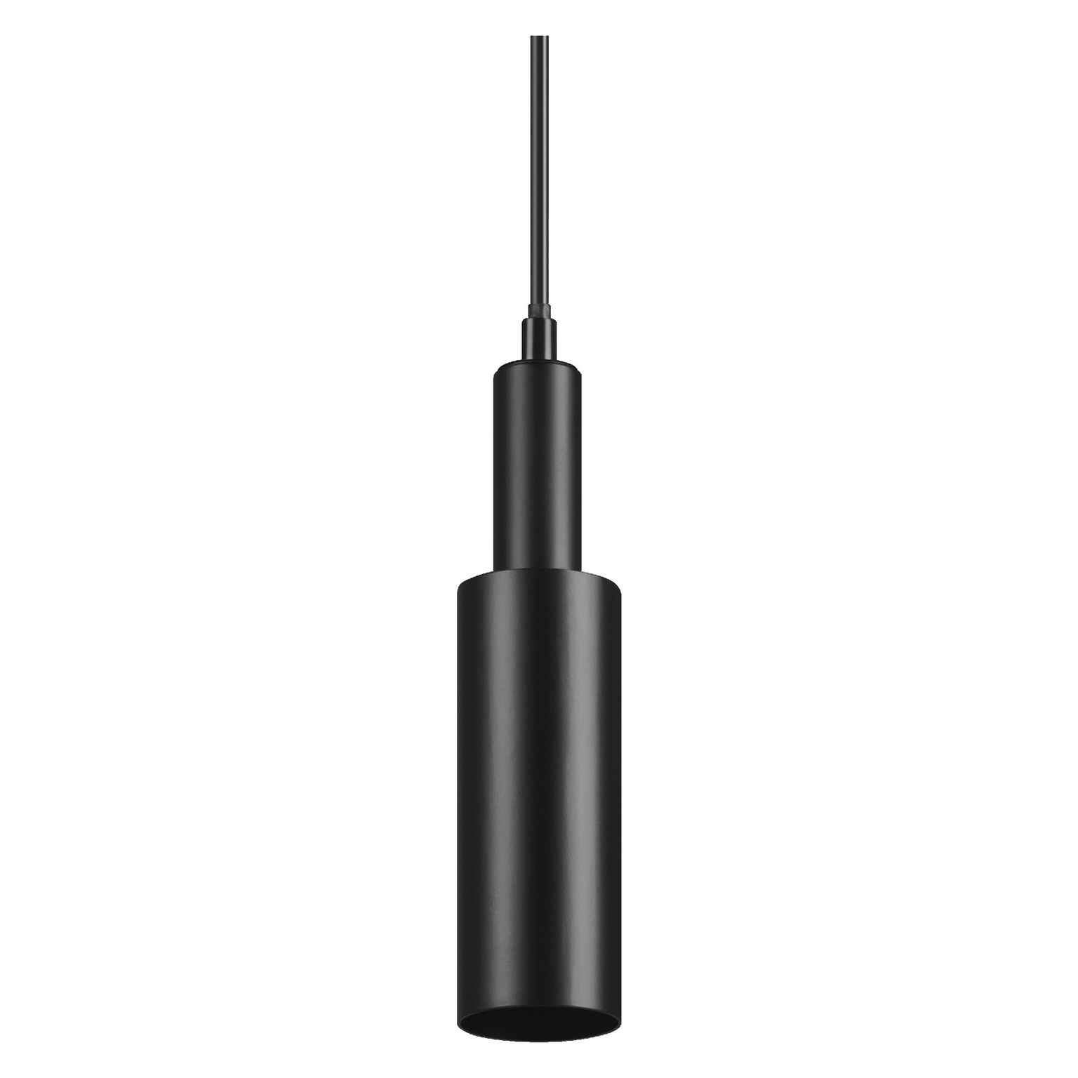 Pakabinamas bėgelių šviestuvas LEDVANCE TRACKLIGHT PENDANT CYLINDER,1xGU10,juodas,ø5,5x150-0