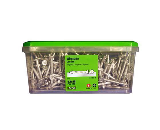 Savisriegiai ESSVE CorrSeal Ving, 4,8 x 45 mm, su sparneliais, 250 vnt.-0