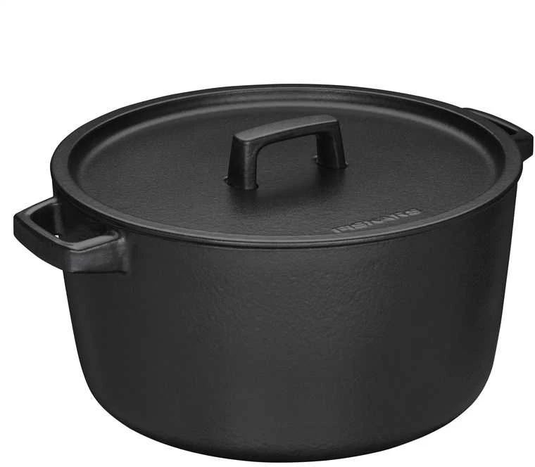 Ketaus puodas FISKARS FOLKEN, su dangčiu, 6 L-0