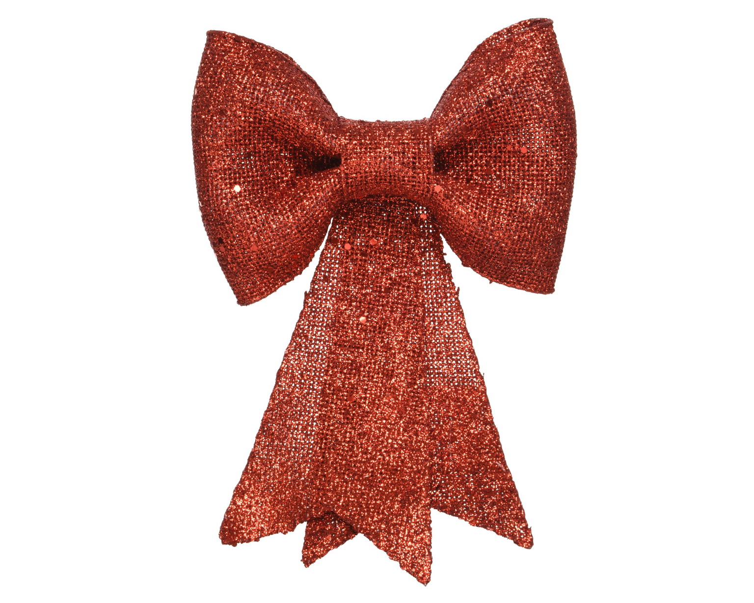 Kalėdinė dekoracija - kaspinas BOWTIE, raudonos sp., 5 x 22 x 30 cm, 1 vnt-0
